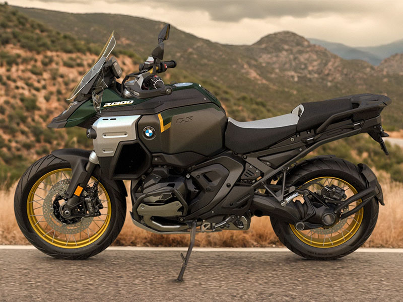 2026 BMW R 1300 GS Adventure Aurelius Green Metallic Matte